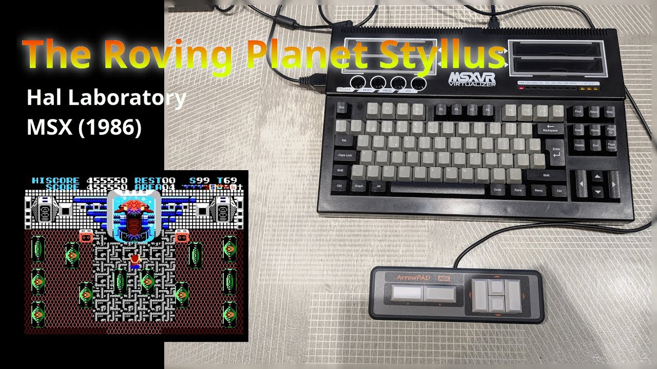 The Roving Planet Styllus (MSX)(Hal Laboratory)(1986)(MSXVR)(Completado)