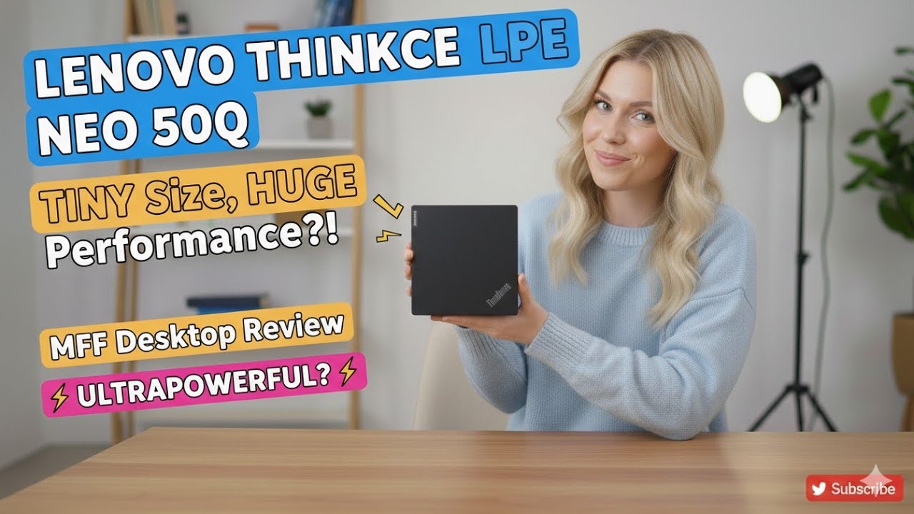 Lenovo ThinkCentre neo 50q: TINY Size, HUGE Performance?! MFF Desktop Review