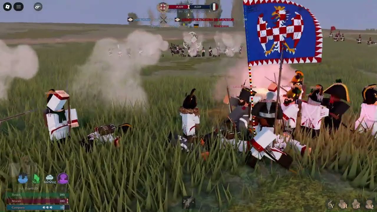 Roblox Napoleonic Wars | Nr.1 + 25e + RFG ⚔️ 84e + 15e