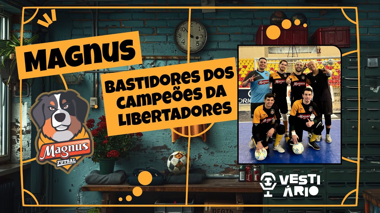 MAGNUS FUTSAL: TREINO COM OS GOLEIROS E BASTIDORES DA EQUIPE CAMPEÃ DA LIBERTADORES 2024