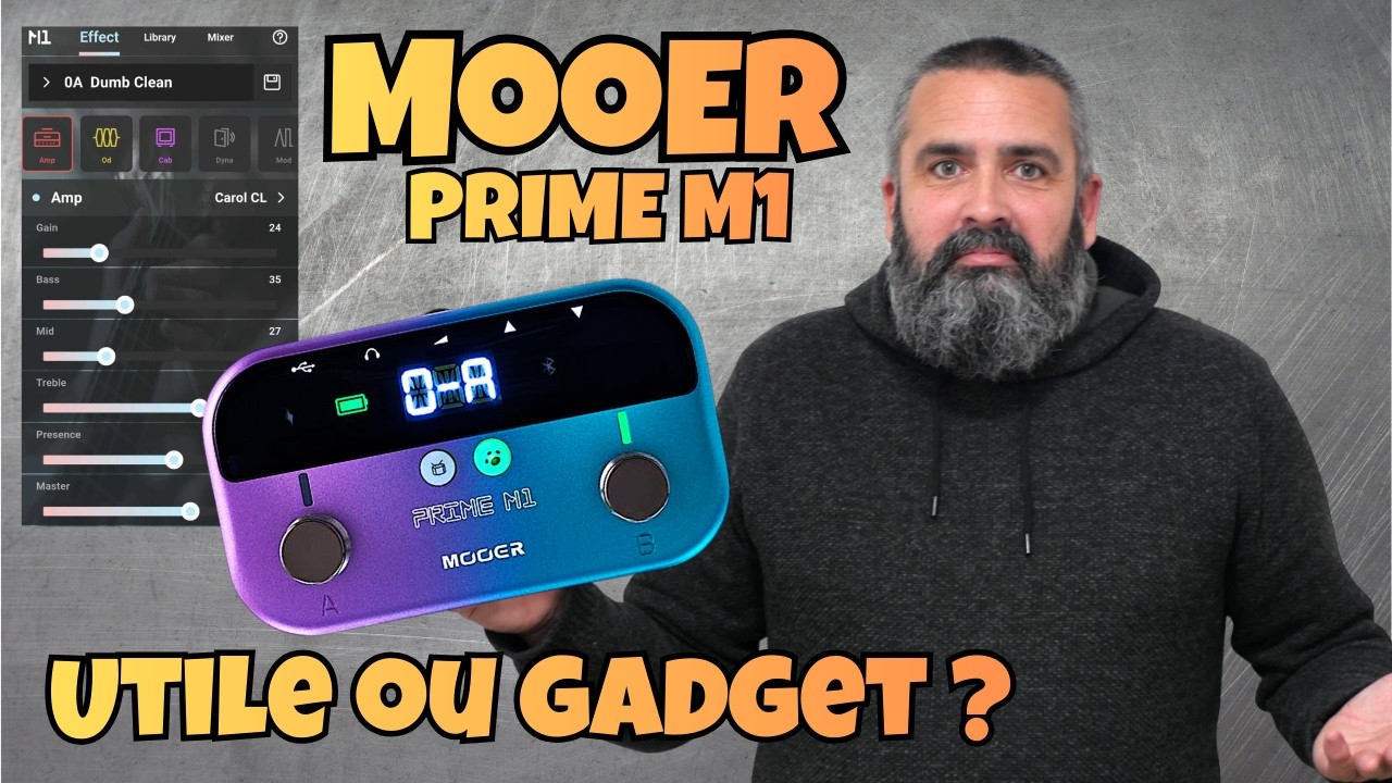Un MULTI EFFETS GUITARE à moins de 100€ ! MOOER Prime M1 !