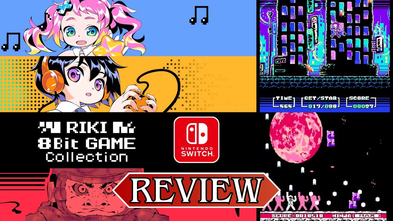 Riki 8bit Game Collection - Nintendo Switch Review!