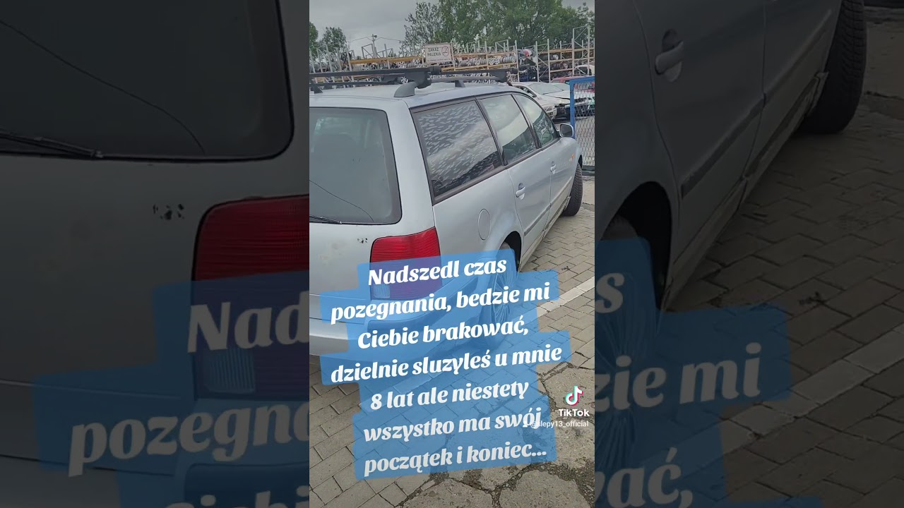 Niestety musimy się pożegnać, dziękuję Ci za dzielną służbę 