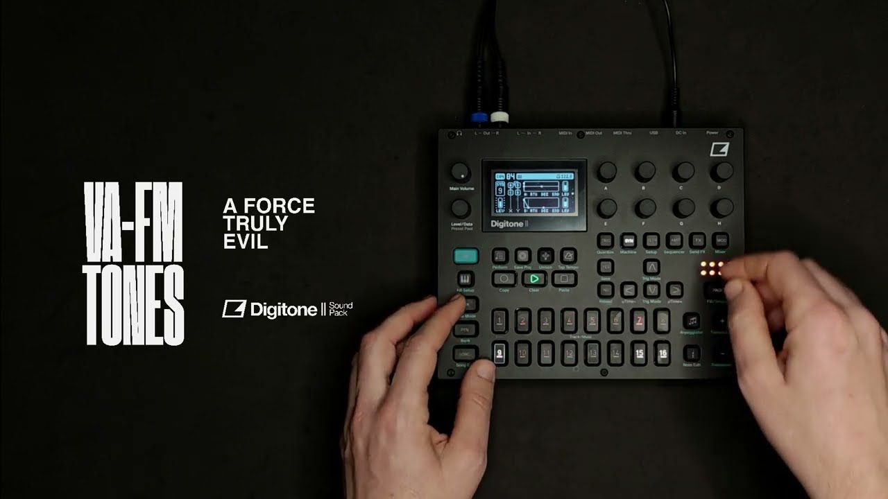 VA FM Tones - Elektron Digitone 2 Sound Pack by A Force Truly Evil