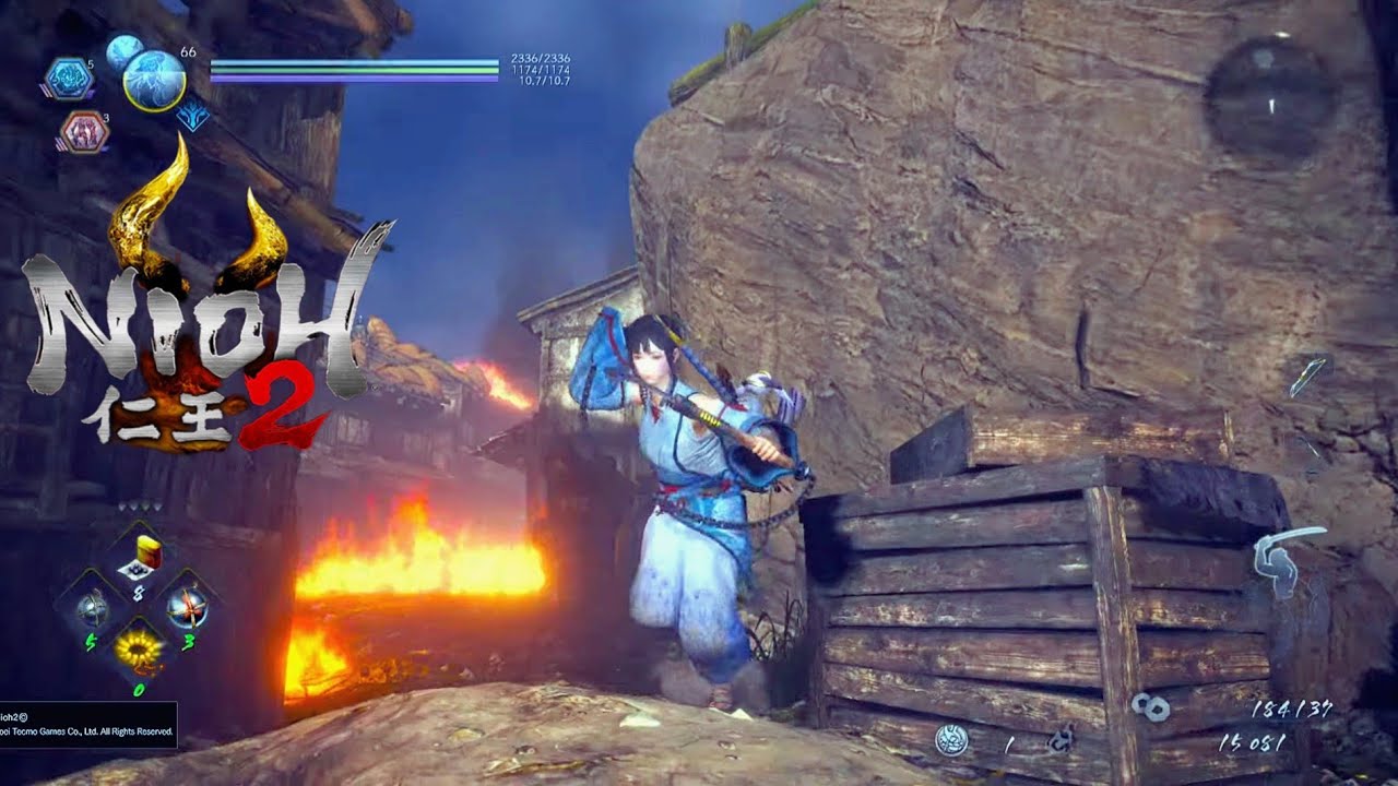 12【鎖鎌ソロ実況】仁王２｜覚醒編・煙炎の怪 Part2【60fps HDR PS5】