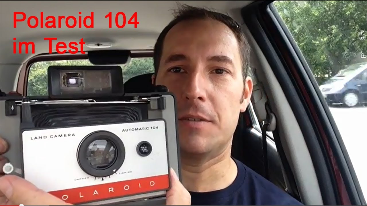 Vlog aus Berlin: Die Polaroid 104 Automatic Land Camera im Test