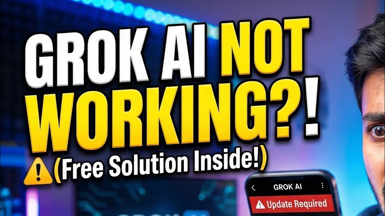 Grok AI not working... Kaise sahi kare.