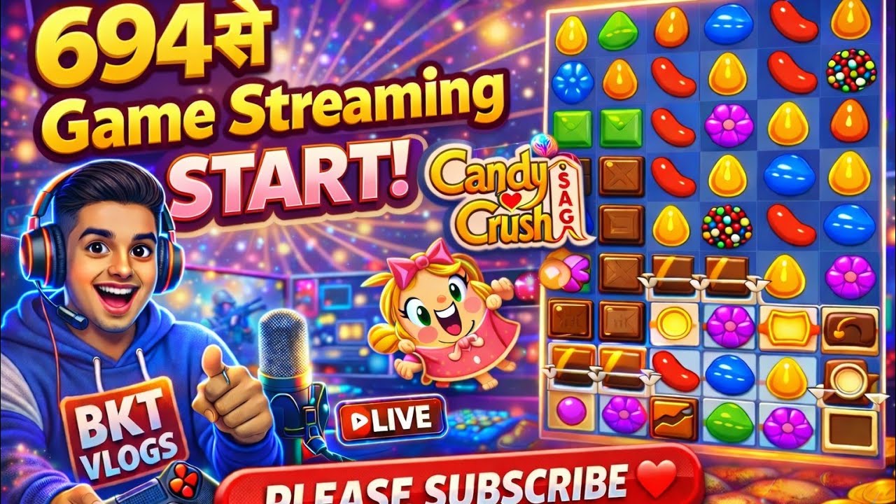 Candy Crush Saga 🔥 Impossible Level Clear Move Se Jeet 😳 Candy Crush Saga Must Watch #live #game