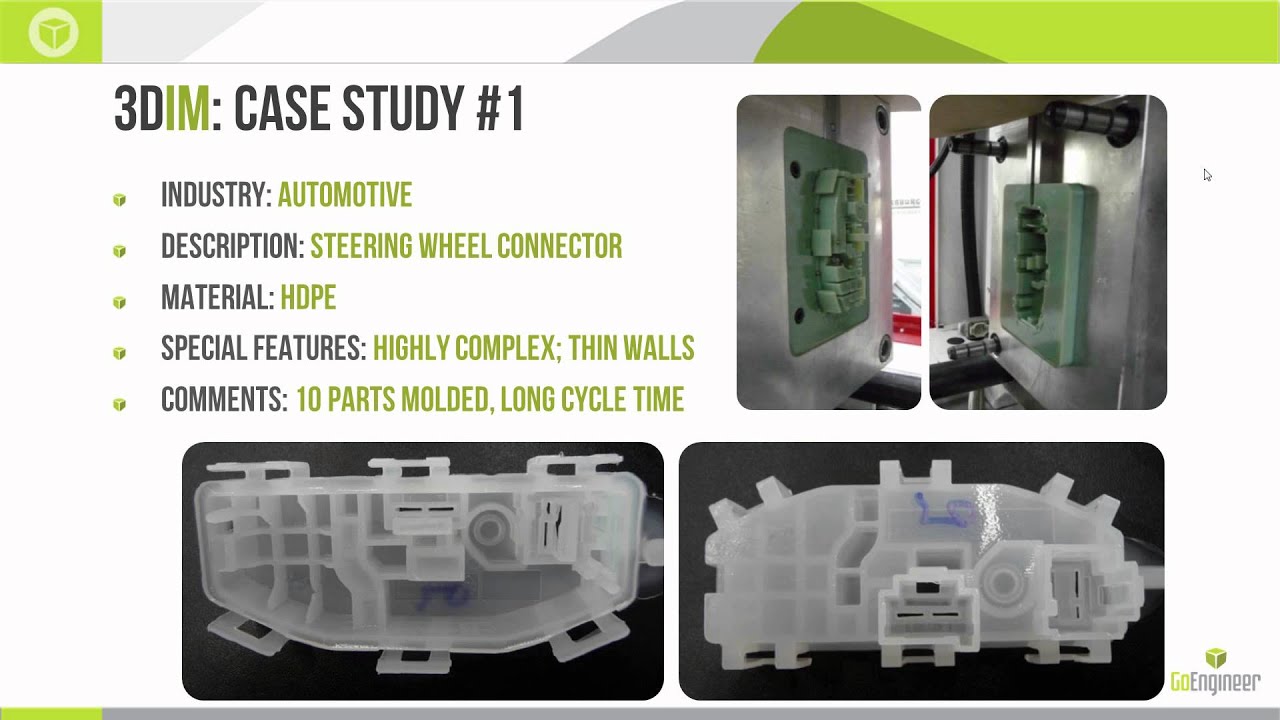 3D Printing - Injection Molding Revisited