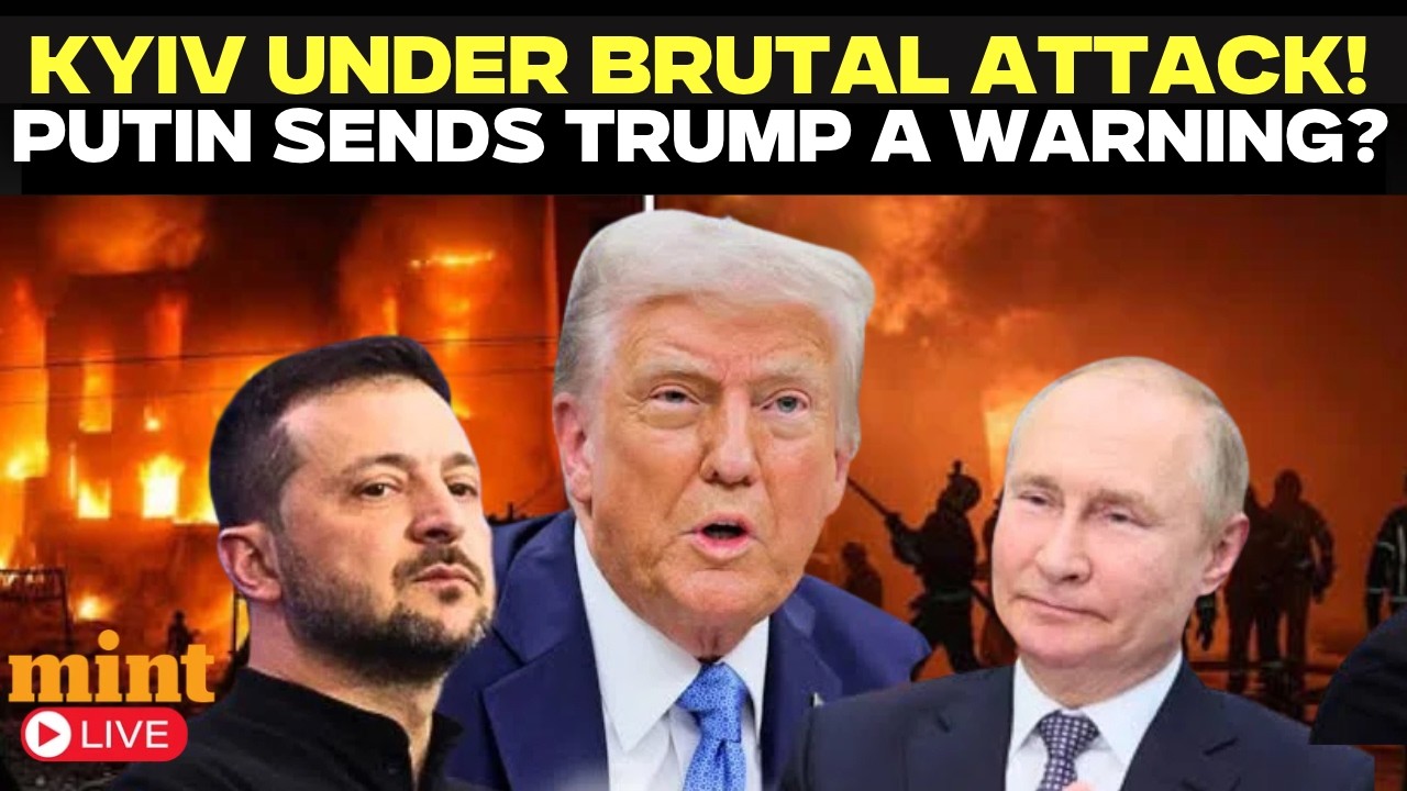 LIVE | Putin&rsquo;s Message To Trump? Russia Unleashes Cluster Warheads On Kyiv As Ukraine War Escalates