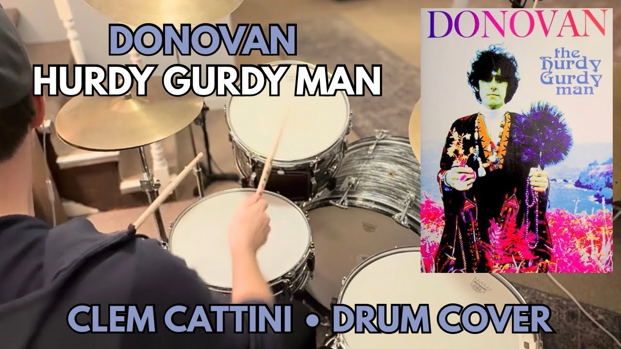 Donovan “Hurdy Gurdy Man” Clem Cattini - Drum Cover