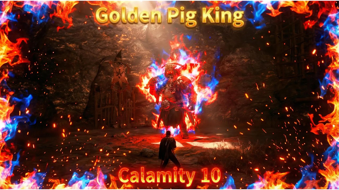 Epic Boss Fight: Golden Pig King at Black Shrine | Calamity 10 Challenge - Black Desert Online