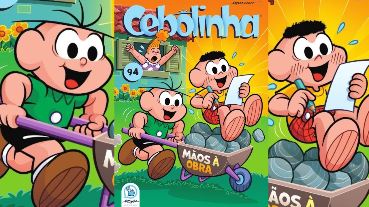 REVIEW CEBOLINHA N°94 - Mãos À Obra - Dezembro 2025 Gibi Turma da Mônica - Emerson Abreu 