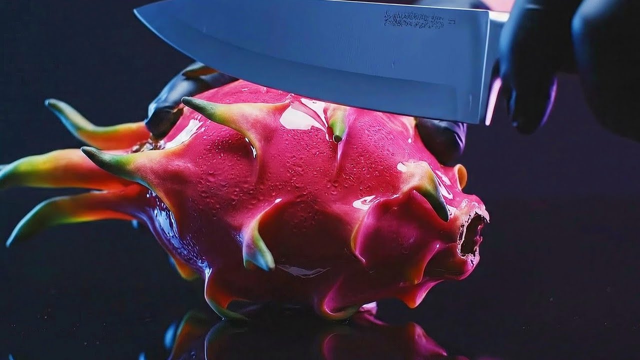 Fruits cutting ASMR || Escape the noise with this mesmerizing || AI ASMR