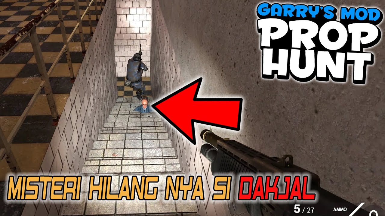 MISTERI HILANG NYA BAMBANG !!!!  - Gmod Prop Hunt Indonesia