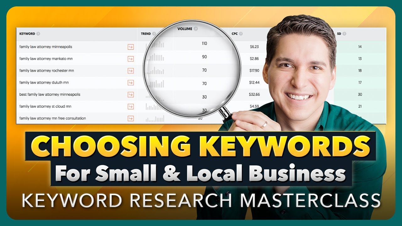 How To Choose Keywords For SEO (Small & Local Business KW Research Course)