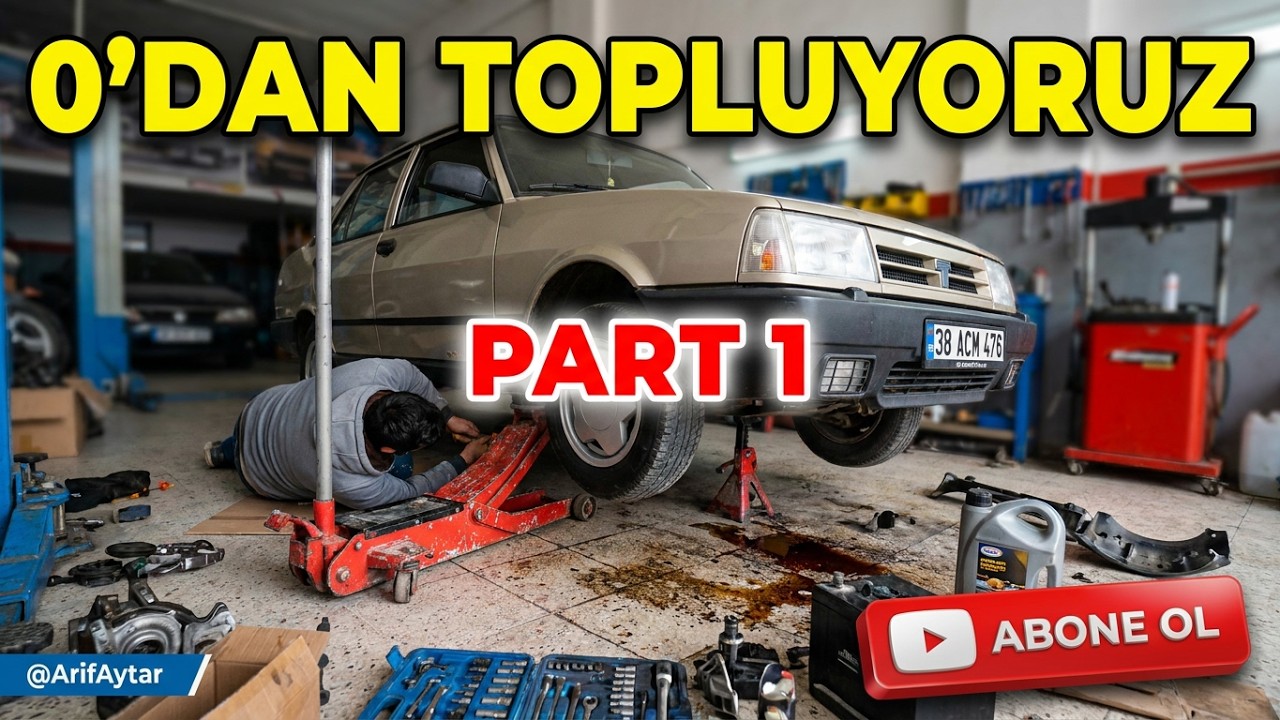 TOFAŞ DOĞAN SL YAPIM AŞAMALARI PART1