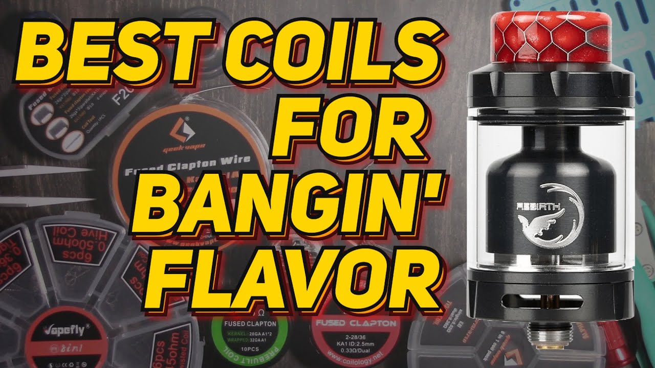Mike Vapes Hellvape Rebirth RTA &mdash; лучшие испарители для этого потрясающего ремонтопригодного бака