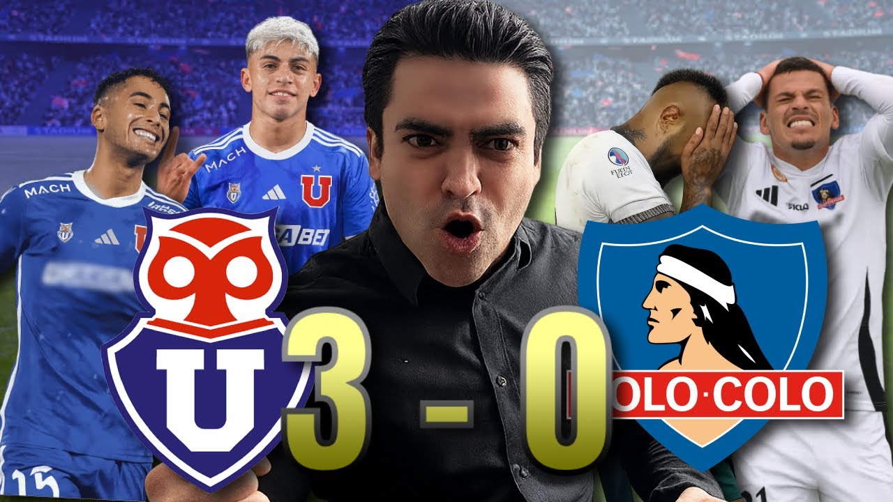 🔥 La U GANA la Supercopa y DESTROZA a Colo Colo 0-3 ⚡ | Jean Pierre Bonvallet Analiza
