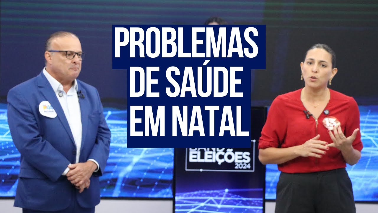 Natália e Pulinho debatem os problemas de saúde da cidade Natal