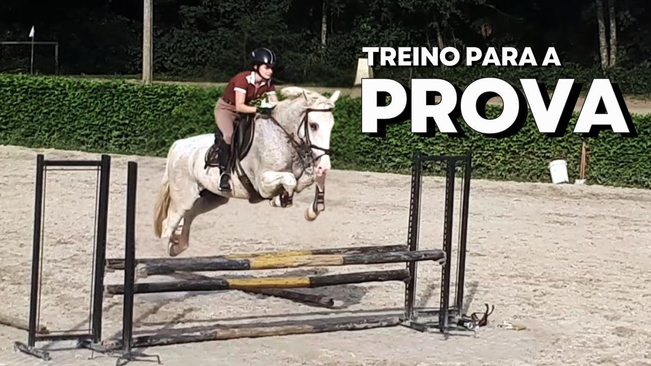 [VOICEOVER] ULTIMOS TREINOS COM FANTSTICO ANTES DA PROVA - Treino de Hipismo