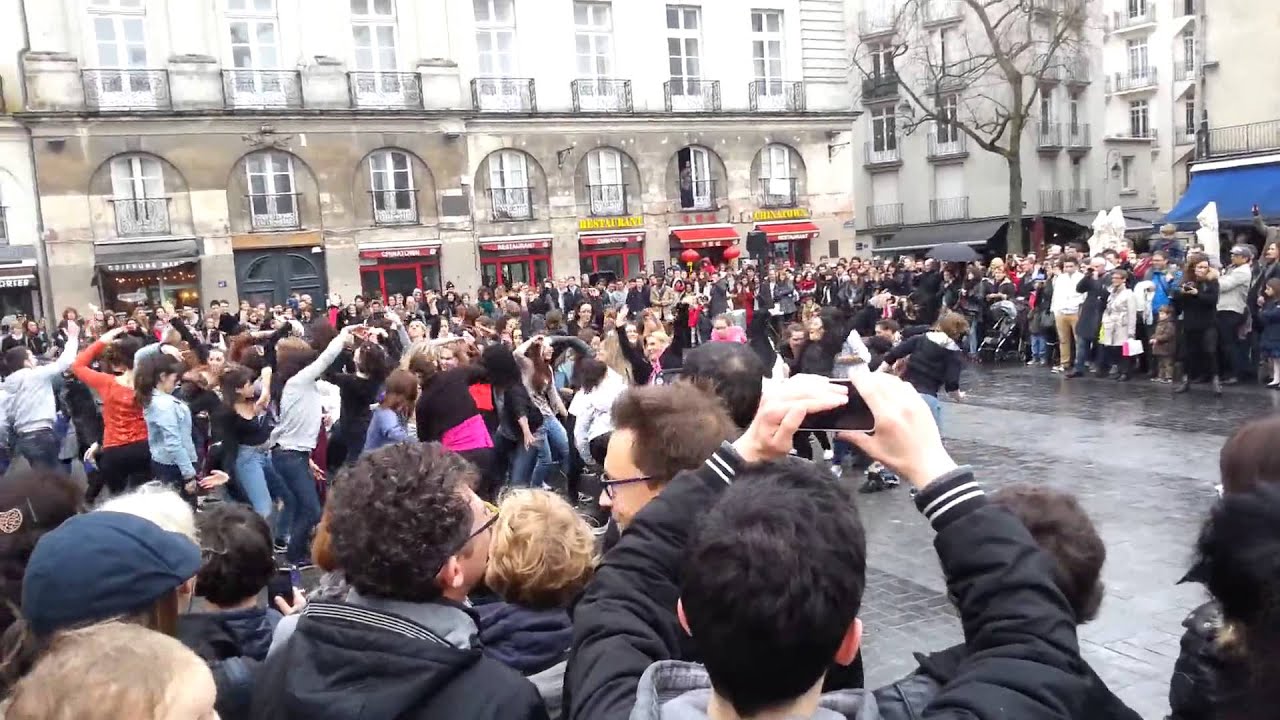Flashmob à Nantes, le 13 avril 2013