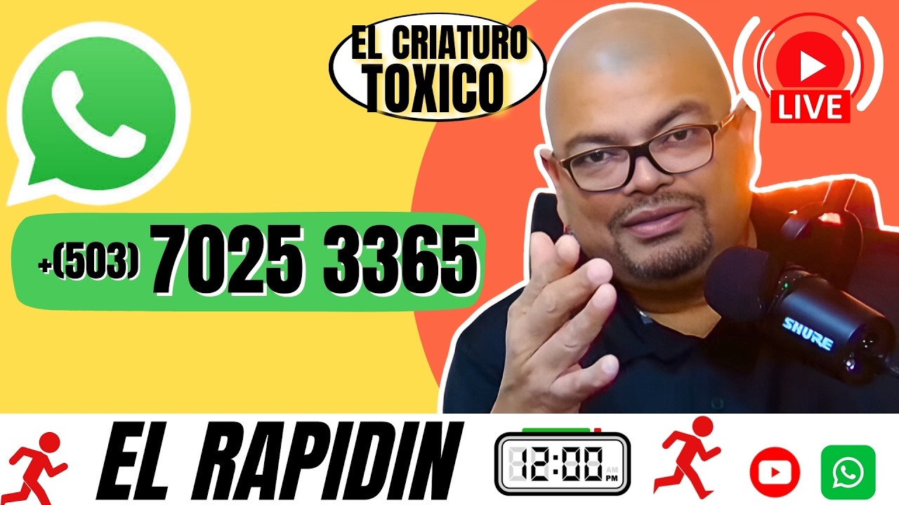 El #Rapidin con #ElCriaturoToxico  / En el trabajo / Programa 57