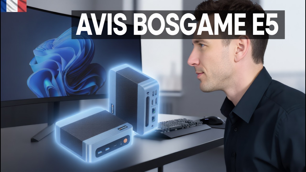 🇫🇷 Avis MINI PC Bosgame E5 : Un petit bijou technologique &agrave; d&eacute;couvrir absolument !