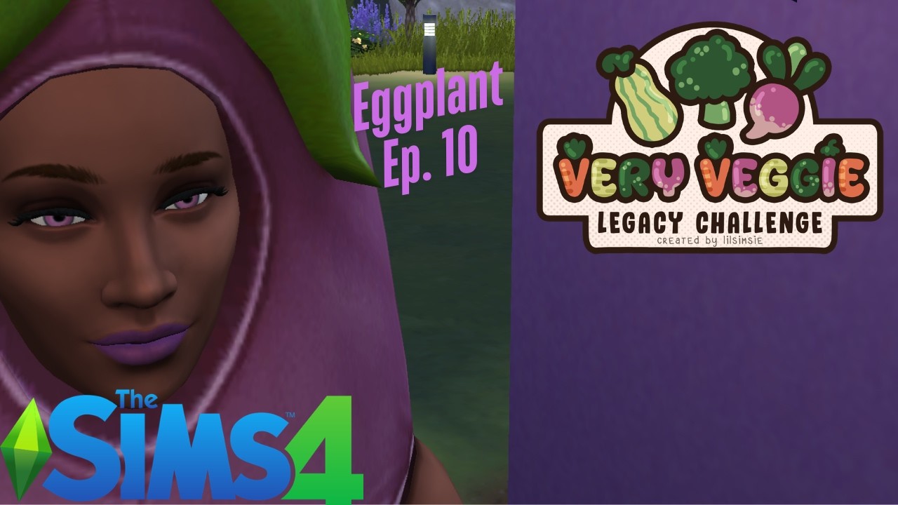 Haze completed the Villainous Valentine Aspiration! | Very Veggie Legacy | Eggplant | Episode 10