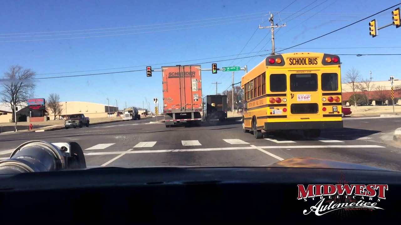 Murder Nova cruising around on 275 drag radials! STREET CAR!!!!