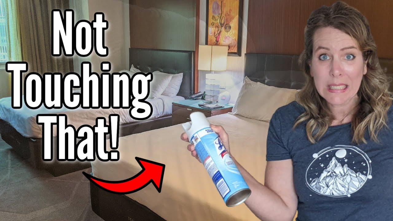 Things CLEAN FREAKS do when they check into a hotel room