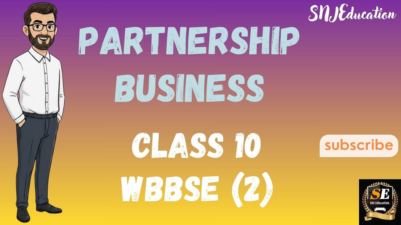 02 II Partnership Business II Solution & Explanation II Chapter 14 WBBSE math Class 10 Q No 6,7,8