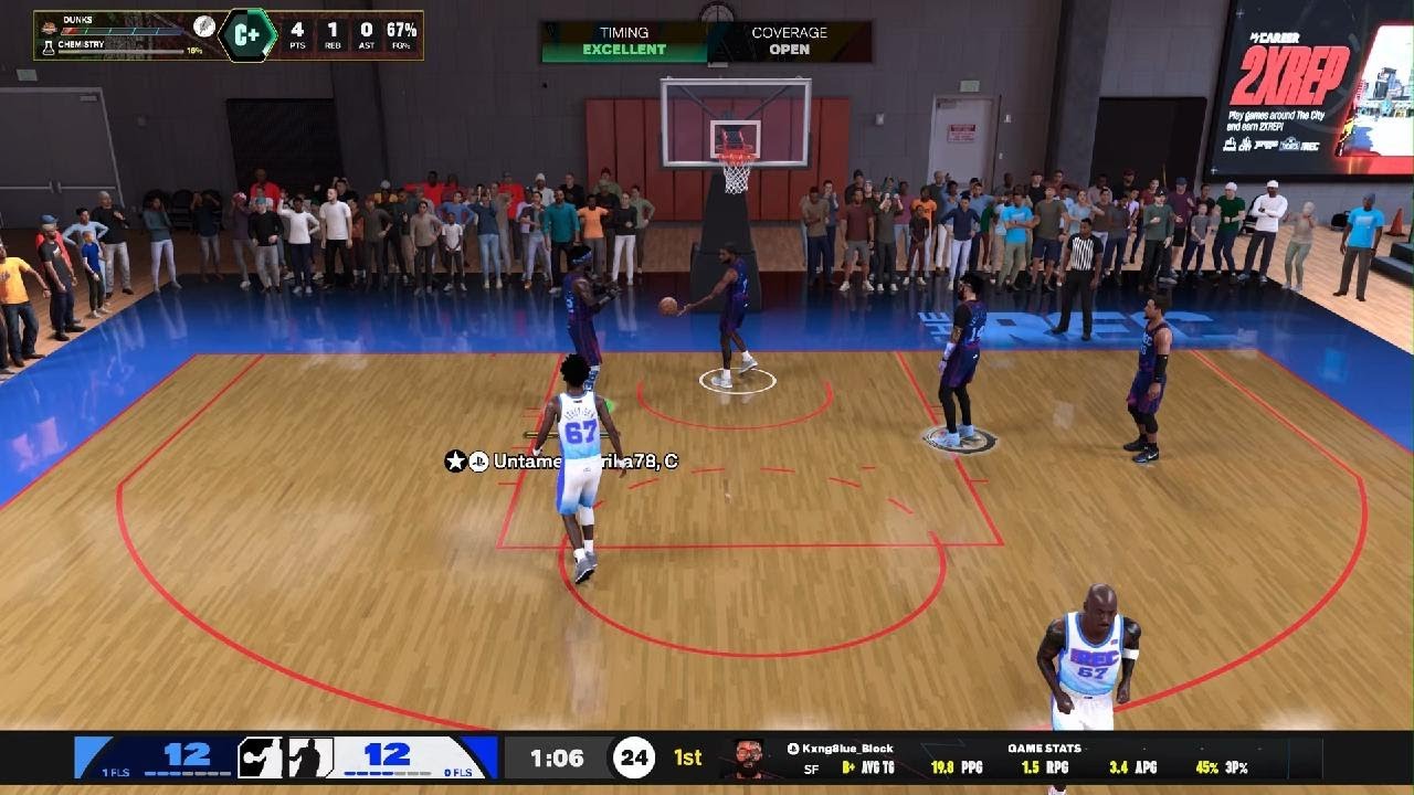 NBA 2K26: 25 PTS 6 REB 1 STL