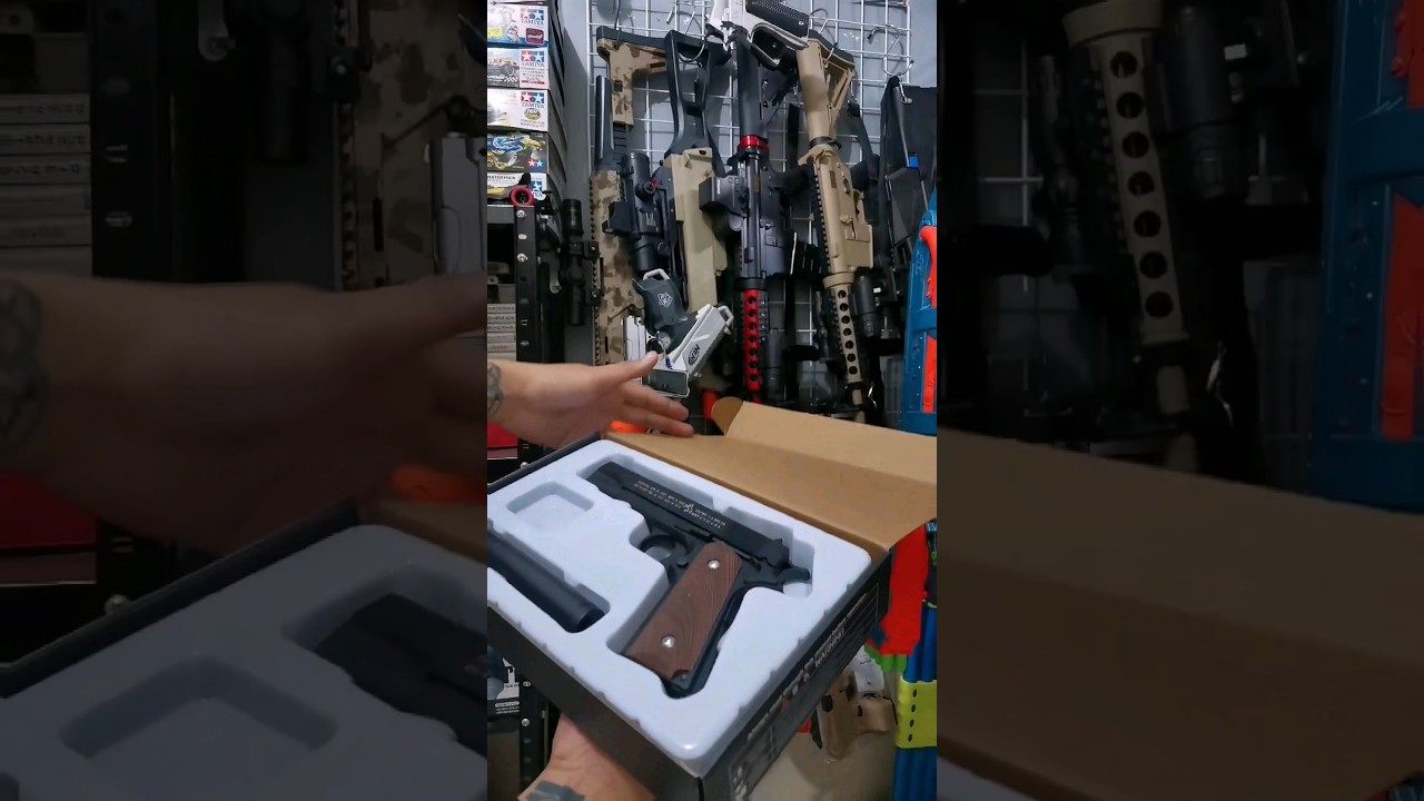 C1911a+ Pellet Gun #kulotskietv #toygunonly