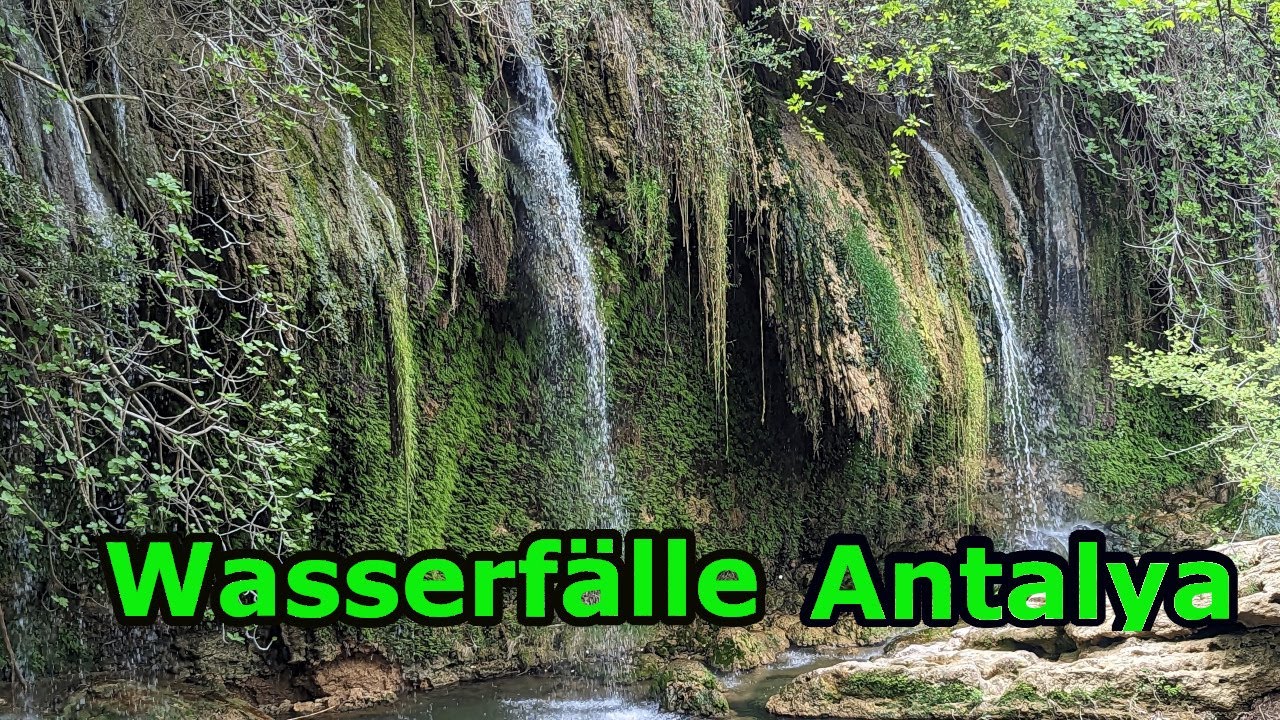 T&Uuml;RKEI ANTALYA Wasserfall Naturpark Wasserf&auml;lle