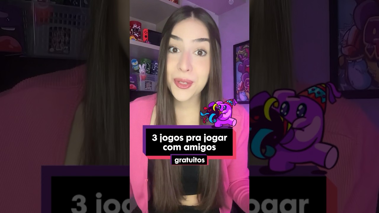 3 jogos GRATUITOS pra jogar com amigos 🎮 