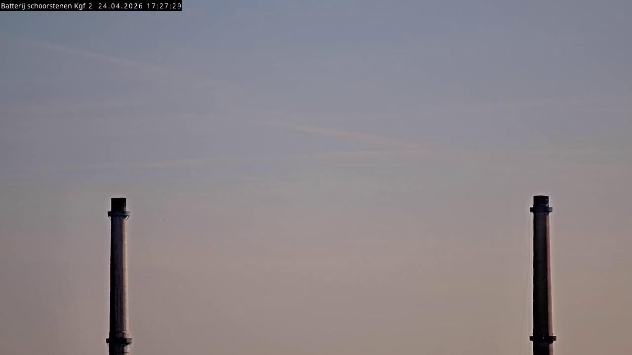 Live stream Tata Steel - Schoorstenen Kooksgasfabriek 2 - Velsen Noord
