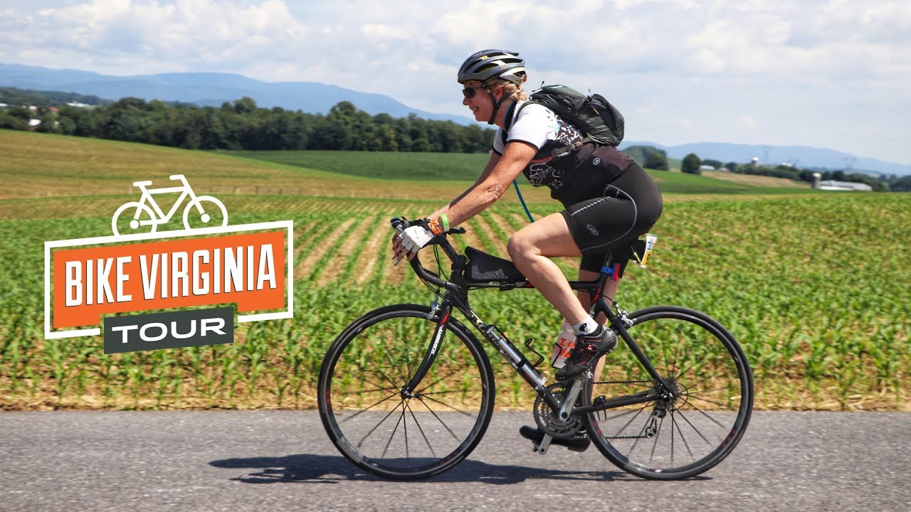 BIKE VIRGINIA TOUR - SAG Support, Scenic Cycling Routes & Friendly People