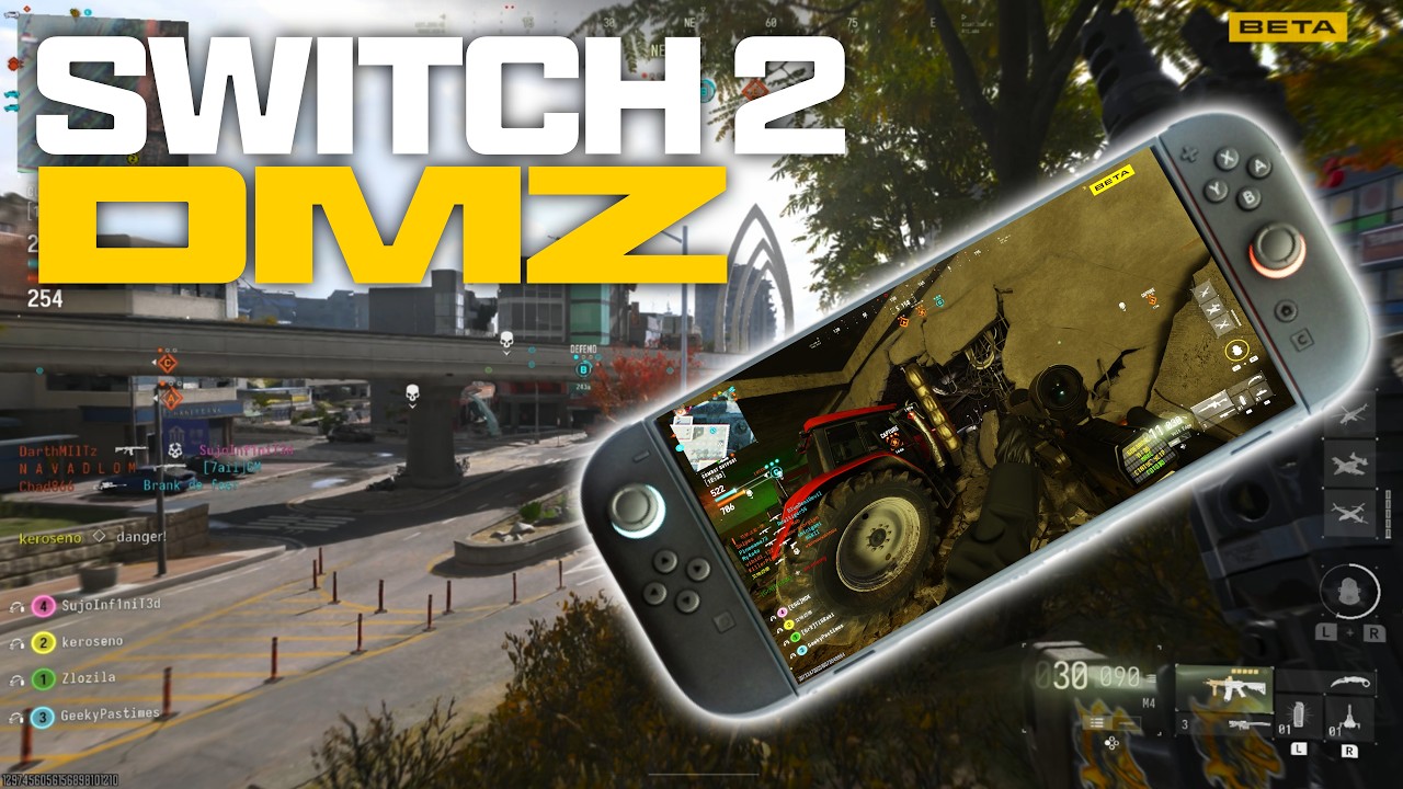 MW4 DMZ on the Switch 2 might be better than expected...