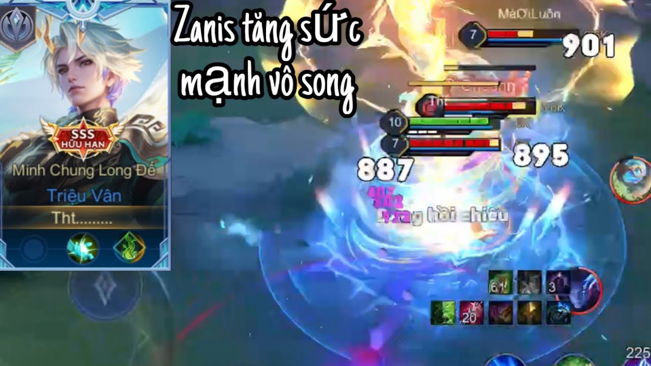 Zanis Tăng Sức Mạnh Cân Cả Team Bạn | Liên Quân Mobile
