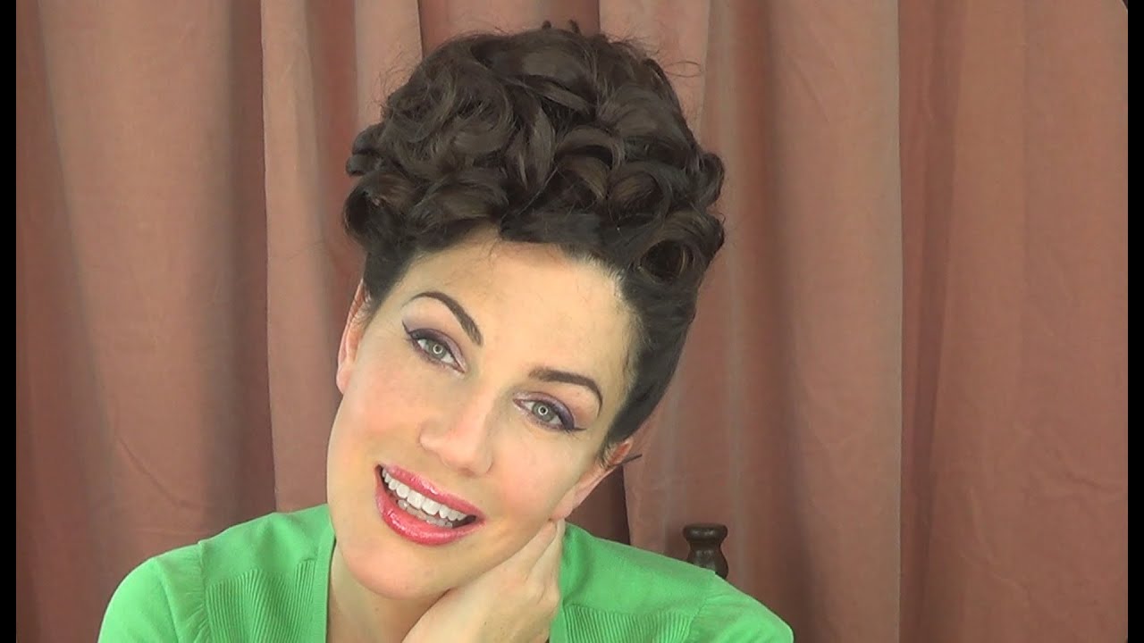 ❤ TOO EASY ❤  Lazy PInup Poodle Hairstyle - Fitfully Vintage