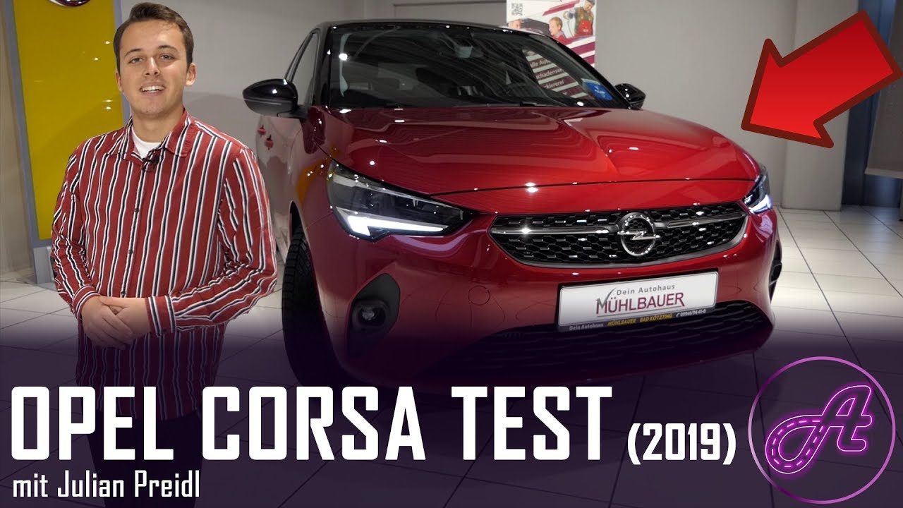 Opel Corsa Test │ Review  │  Corsa f │ deutsch │ 2020/2019 │  Elegance