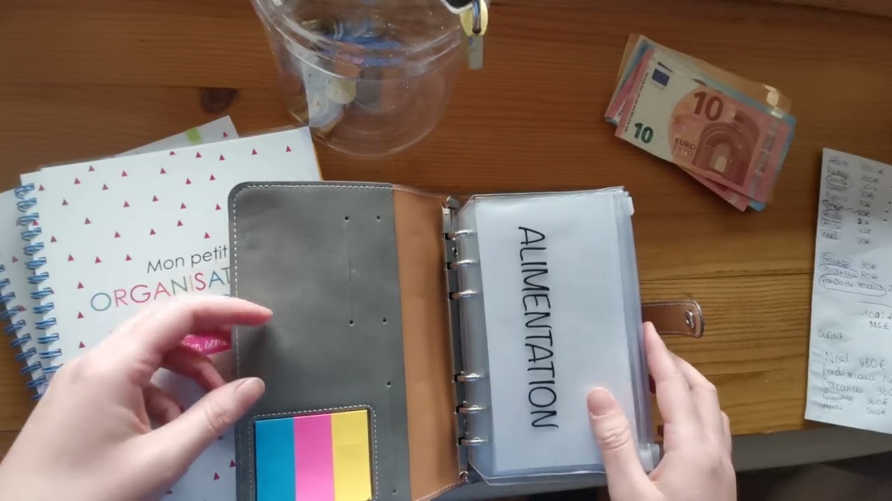 Méthode pour commencer son budget avec le système des enveloppes !