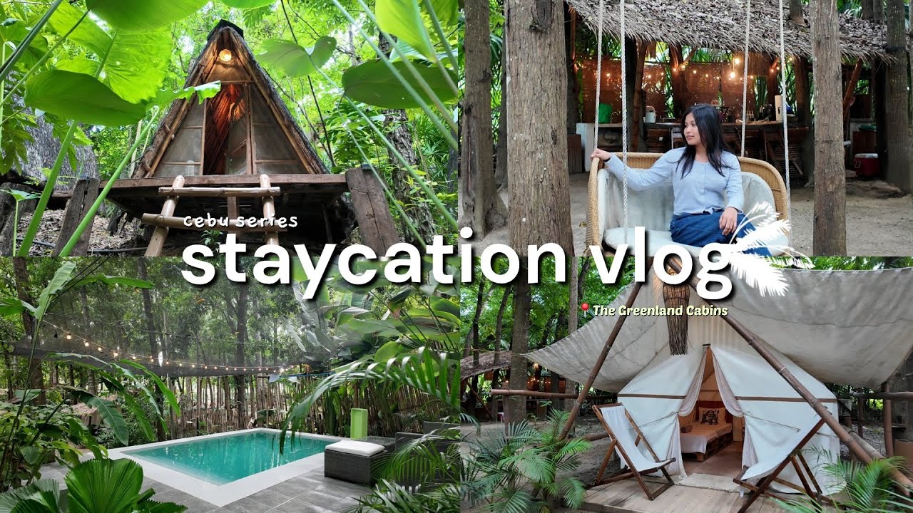 Travel Vlog: Bali-Inspired Staycation with Friends | The Greenland Cabins | Consolacion Cebu | 🇵🇭