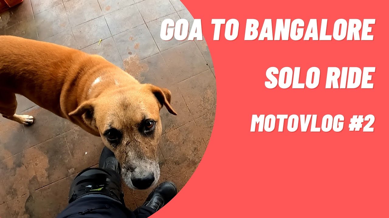 Goa to Bangalore Solo Ride | Mumbai - Goa - Bangalore Series | Motovlog 2