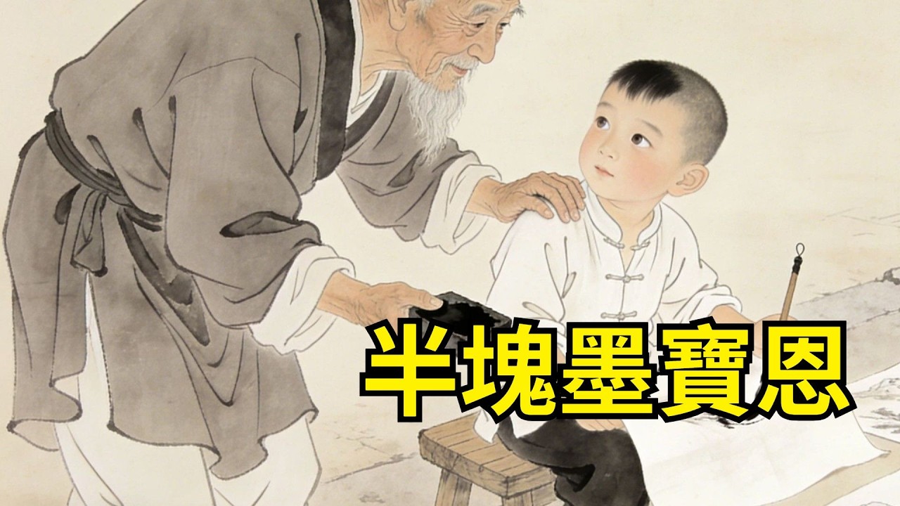 父冤死獄中，七歲男孩街頭賣畫，筆觸如神。老秀才憐其才，贈半塊墨。十二年後，他成禦前畫師，尋遍天下，攜百幅禦賜金畫登門謝恩！【心事郵局】#民間故事#傳統故事#故事頻道#聽書#睡前故事#情感