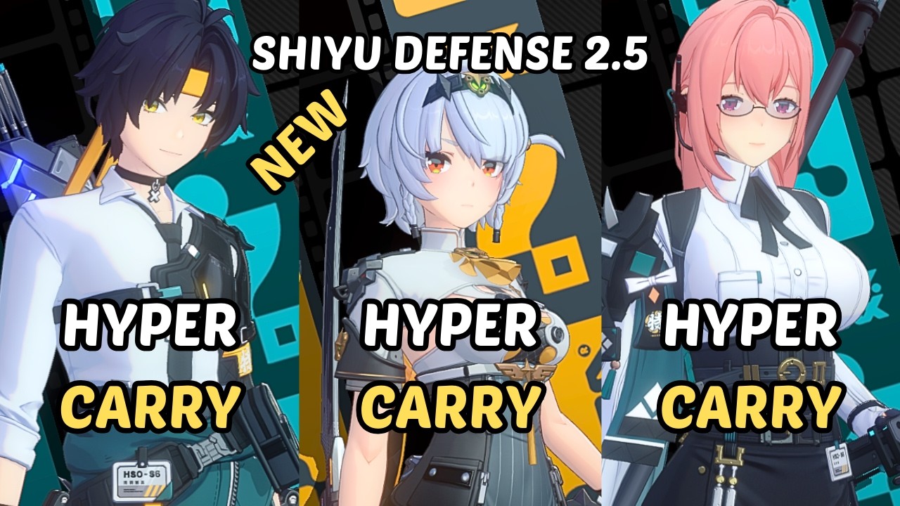 NEW Shiyu Defense ZZZ Alice Yanagi Team x M0 Harumasa x SAnby Trigger AstraYao Zenless Zone Zero 2.5