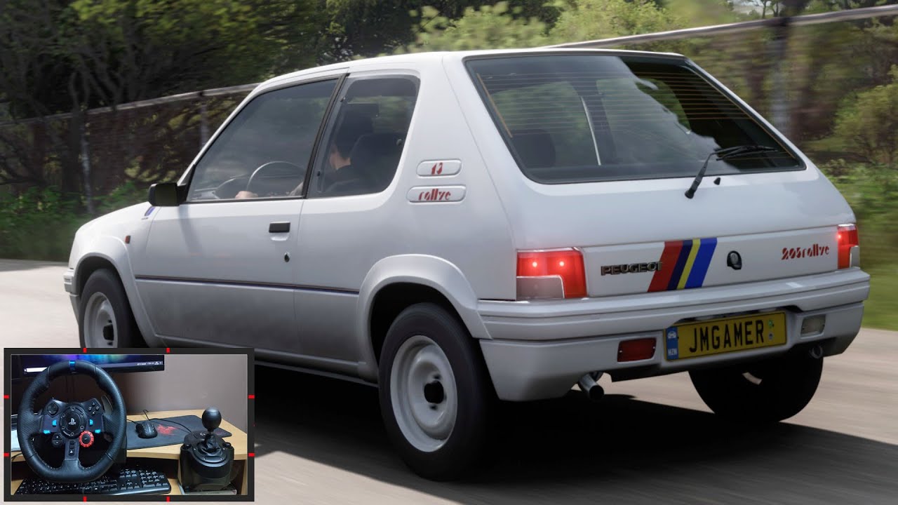 Peugeot 205 rallye 100CV Sonido Del Motor - Logitech G29 | Forza Horizon 5
