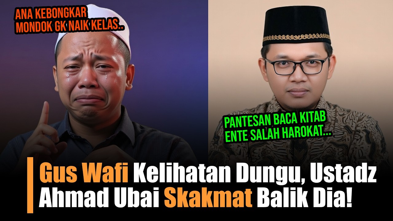 Kalah Telak! Gus Wafi Gk Bisa Jawab, Ustadz Salafi Skakmat Balik Dia!