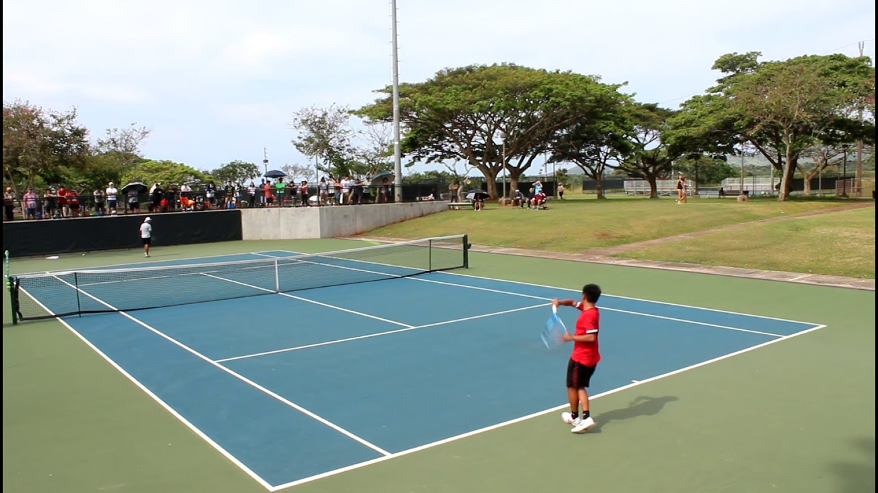 HHSAA 2018 Boys Singles Tennis Championship